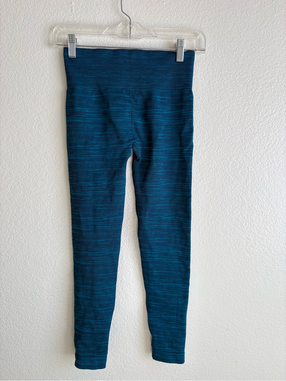 Gymshark Teal and Blue Seamless High-Waist Leggings - Picture 4 of 4